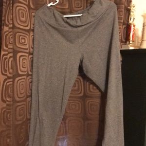 EUC heather gray TC leggings